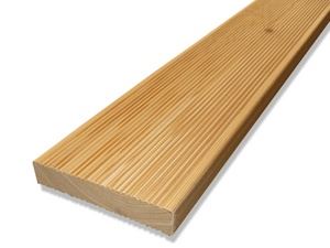 MODŘÍN 27x143mm terasové prkno - Cena za 1 m2