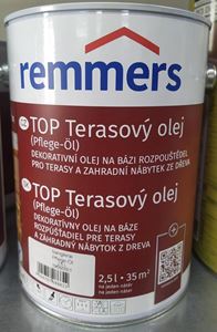 REMMERS TOP - terasový olej 2,5 ltr. BANGKIRAI