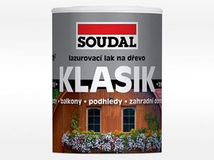 Lazurovací lak SOUDAL KLASIK 2,5 ltr - PALISANDR