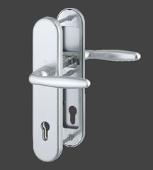 VERONA stříbrná ( F1 ) 92mm - klika/klika bez překrytí